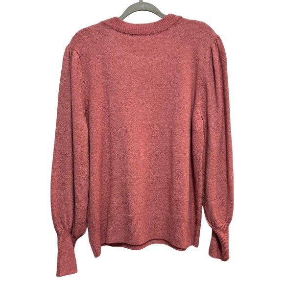 LC - Lauren Conrad - holiday celebration champagne sweater - peach -soft size XL - Picture 5 of 10